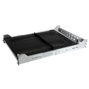 StarTech.com 2U Vented Sliding Server Rack Shelf w/ Cable Management Arm - 27.7 to 31.6in Adjustable Mounting Depth - 50lb - 19" Server Tray Shelf for Equipment Rack - 24in Deep