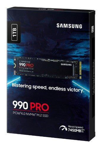 Samsung 990 PRO 1 TB M.2 PCI Express 4.0 NVMe V-NAND MLC