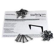 StarTech.com 4U 19in Steel Vertical Wall Mount Equipment Rack Bracket - TAA
