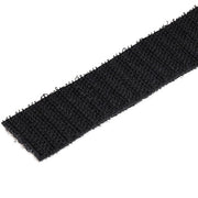 StarTech.com 50ft (15.2m) Hook and Loop Roll, Black, Cut-to-Size Reusable Cable Ties, Bulk Industrial Wire Fastener Tape, Adjustable Fabric Wraps, Reusable Self Gripping Cable Management Straps