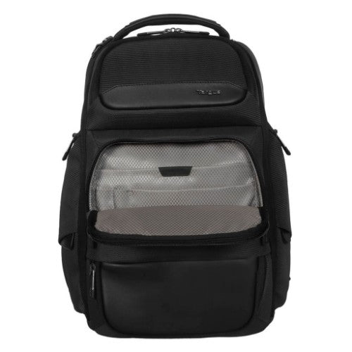 Targus HeritageLuxe backpack Travel backpack Black Polyester