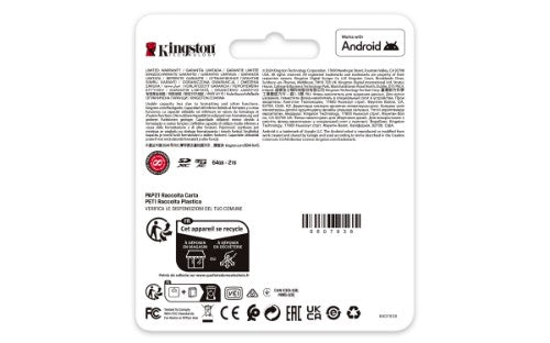 Kingston Technology Canvas Go! Plus 256GB SDXC Canvas Go Plus Gen4 200MB/s C10 UHS-I U3 V30