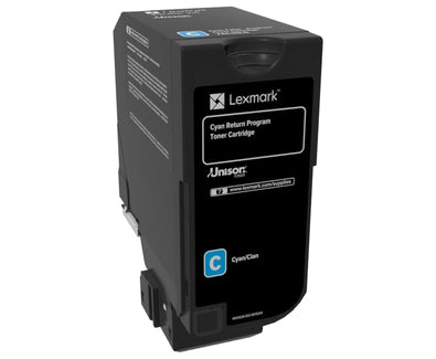 Lexmark 74C60C0 toner cartridge 1 pc(s) Original Cyan