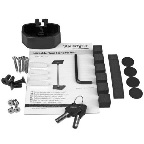 StarTech.com Secure Tablet Floor Stand - Anti-Theft - TAA