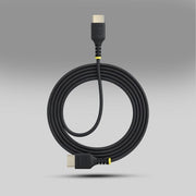 StarTech.com HDMI21-CBL-SLIM-50C HDMI cable 0.5 m HDMI Type A (Standard) Black