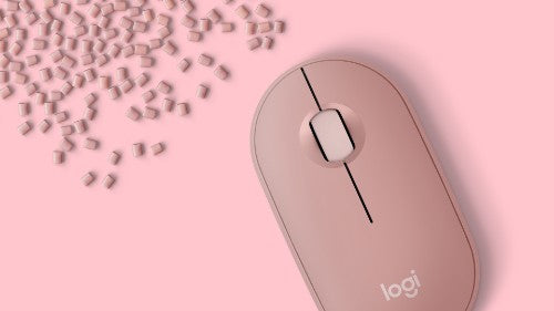 Logitech Pebble 2 M350s mouse Office Ambidextrous RF Wireless + Bluetooth Optical 1000 DPI