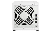 QNAP TS-433 NAS Tower ARM Cortex-A55 4 GB 16 TB HDD QNAP Turbo System White
