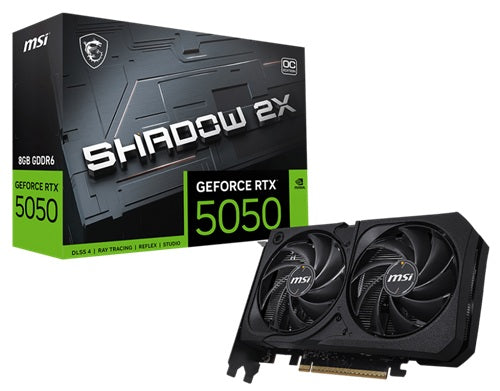 MSI GeForce RTX 5050 8G SHADOW 2X OC NVIDIA 8 GB GDDR6