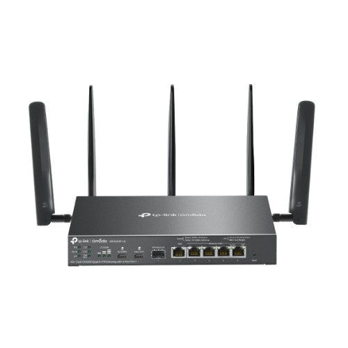 TP-Link Omada ER706WP-4G wireless router Gigabit Ethernet Dual-band (2.4 GHz / 5 GHz) Black