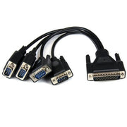 StarTech.com 4 Port PCI Express PCIe Serial Combo Card - 2 x RS232 2 x RS422 / RS485 - TAA