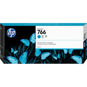 HP 766 300-ml Cyan DesignJet Ink Cartridge