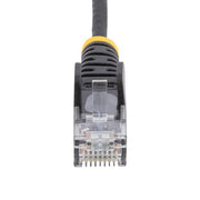 StarTech.com 1.5 m CAT6 Cable - Slim - Snagless RJ45 Connectors - Black