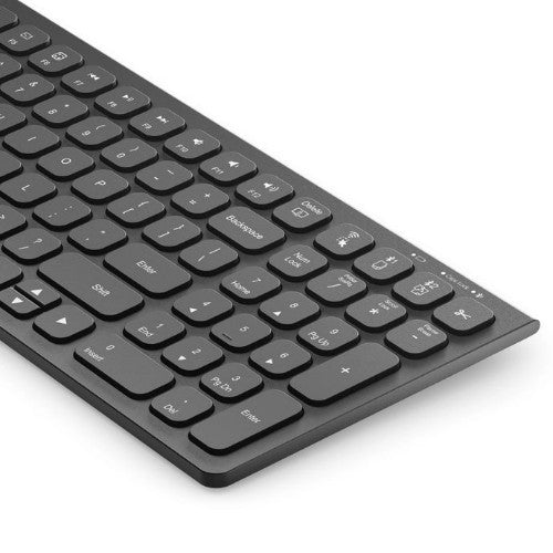 ALOGIC Echelon USB-C Compact Rechargeable Wireless Mouse and Keyboard Combo for Windows
