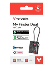 Verbatim My Finder Dual TSA Lock Luggage Black