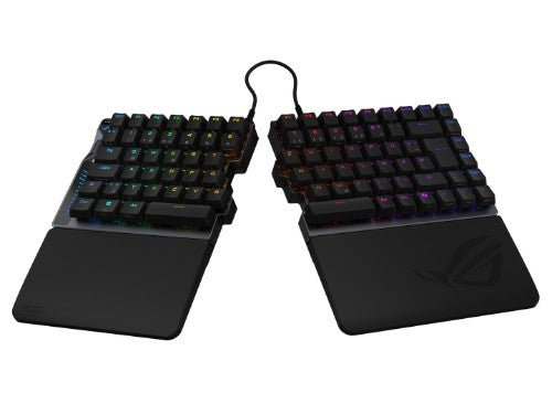 ASUS ROG Falcata keyboard Gaming USB + RF Wireless + Bluetooth QWERTZ German Black