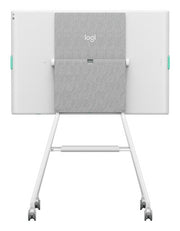 Logitech Rally Board 65 Cart Grey, White Flat panel Multimedia cart