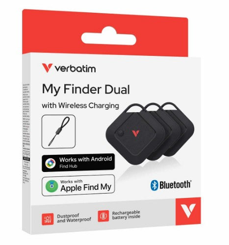 Verbatim My Finder Dual Wireless Universal Black