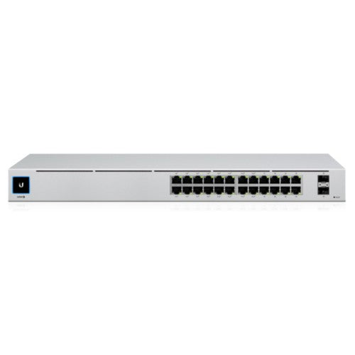 Ubiquiti Networks UniFi USW-24-POE-AU network switch Managed L2 Gigabit Ethernet (10/100/1000) Power over Ethernet (PoE) 1U Grey