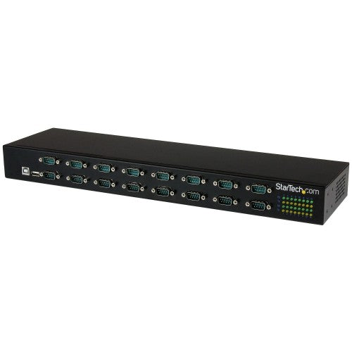 StarTech.com 16-Port USB-to-Serial Adapter Hub - TAA