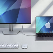 StarTech.com 3m (10ft) USB4 Cable, 20Gbps, USB-IF Certified USB-C Cable, 60W PD, 4K 120Hz DP 2.1, TPE Jacket, White USB-C Cord