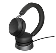 Jabra Evolve2 75 - USB-C UC with Desk Stand - Black