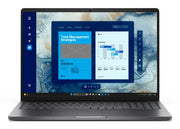 DELL Pro 16 PC16250 Intel Core Ultra 7 255U Laptop 40.6 cm (16") Full HD+ 16 GB DDR5-SDRAM 512 GB SSD Wi-Fi 6E (802.11ax) Windows 11 Pro Black