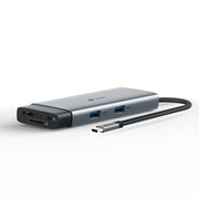 TP-Link UH7021C interface hub USB Type-C 5000 Mbit/s Aluminium, Black