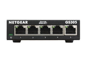 NETGEAR GS305 Unmanaged L2 Gigabit Ethernet (10/100/1000) Black