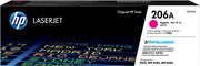 HP 206A MAGENTA LASERJET TONER CARTRIDGE 1250 PAGES