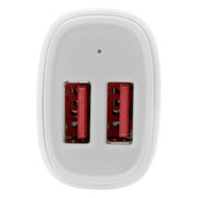 StarTech.com Dual-Port USB Car Charger - 24W/4.8A - White