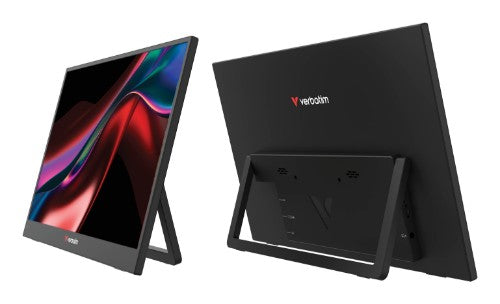 Verbatim 32406 portable TV/monitor Portable monitor Black 39.6 cm (15.6") LCD 1920 x 1080 pixels