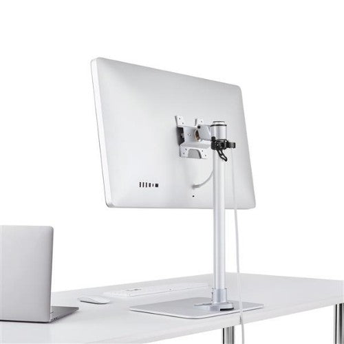 StarTech.com Single Monitor Stand - Adjustable - Steel - Silver - For up to 34" (30.9lb/14kg) Displays - TAA
