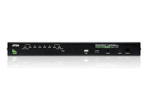 ATEN 8-Port USB - PS/2 VGA KVM Switch with USB Peripheral port