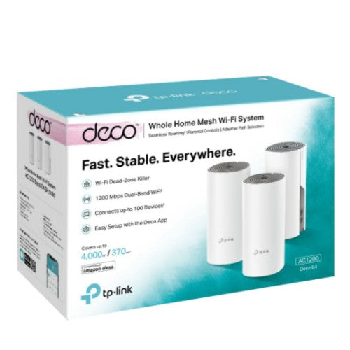 TP-Link AC1200 Whole Home Mesh Wi-Fi System, 3-Pack