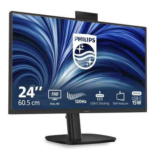 Philips 3000 series 24B2U3301H computer monitor 60.5 cm (23.8") 1920 x 1080 pixels Full HD LCD Black