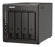 QNAP TS-453E NAS Tower Intel® Celeron® J6412 8 GB 16 TB QNAP Turbo System Black