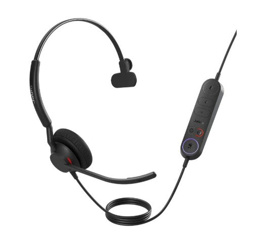 Jabra Engage 40 - (Inline Link) USB-C/A MS Mono