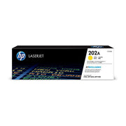 HP 202A YELLOW LASERJET TONER 1.3K FOR M254DW M254NW M280NW M281FDN M281FDW