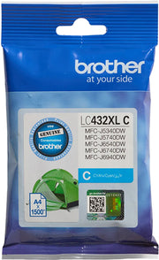 Brother LC432XLC ink cartridge 1 pc(s) Original Cyan