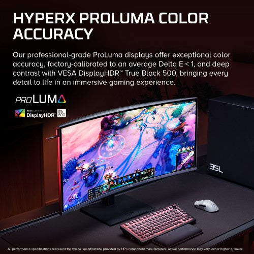 HyperX OMEN OLED 34 inch WQHD 360Hz Gaming Monitor - OMEN OLED 34