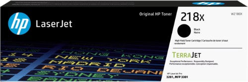 HP 218X BLACK LASERJET TONER CARTRIDGE 3.2K YIELD FOR 3301SDW / 3301FDW