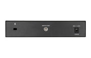 D-Link DGS-1100-08PLV2 network switch Managed L2 Gigabit Ethernet (10/100/1000) Power over Ethernet (PoE) Black