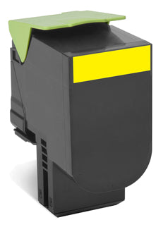 Lexmark 70C80Y0 toner cartridge Original Yellow 1 pc(s)