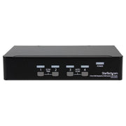 StarTech.com 4 Port USB DisplayPort KVM Switch with Audio - TAA