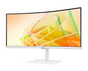 Samsung LS34C650TAEXXY computer monitor 86.4 cm (34") 3440 x 1440 pixels UltraWide Quad HD LED White