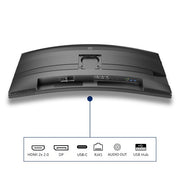 Philips 34B2U5600C/75 computer monitor 86.4 cm (34") 3440 x 1440 pixels Dual QHD LCD Grey