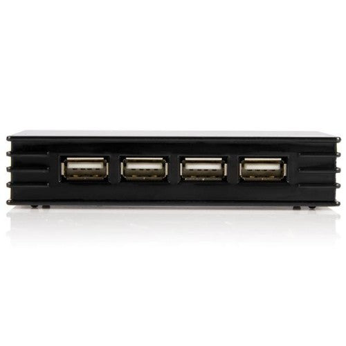 StarTech.com 4 Port Compact Black USB 2.0 Hub - TAA